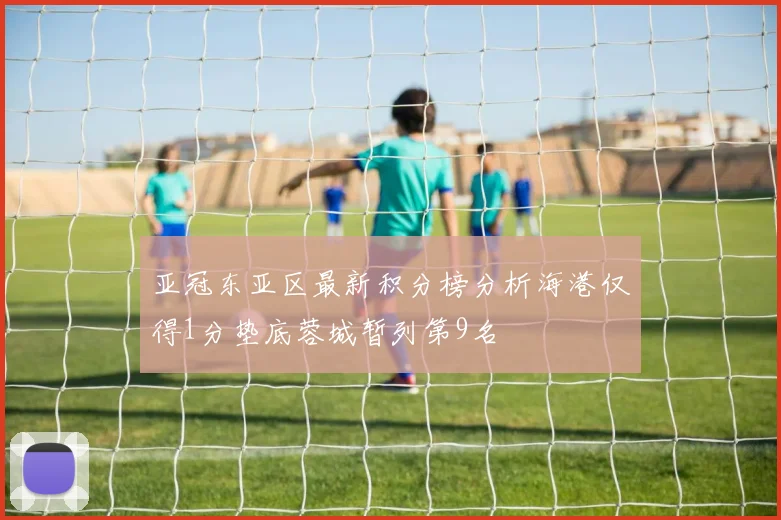 亚冠东亚区最新积分榜分析海港仅得1分垫底蓉城暂列第9名